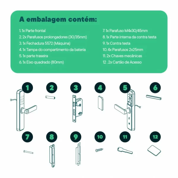 Fechadura Eletrônica Inteligente Automática - Image 13